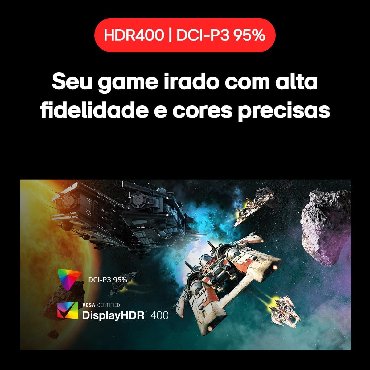 Monitor Gamer LG UltraGear - Tela IPS 27", 2K QHD, HDR400, 240 Hz, 1ms (GtG), NVIDIA G-SYNC – 27GR83Q Monitor Gamer LG UltraGear - Tela IPS 27", 2K QHD, HDR400, 240 Hz, 1ms (GtG), NVIDIA G-SYNC – 27GR83Q