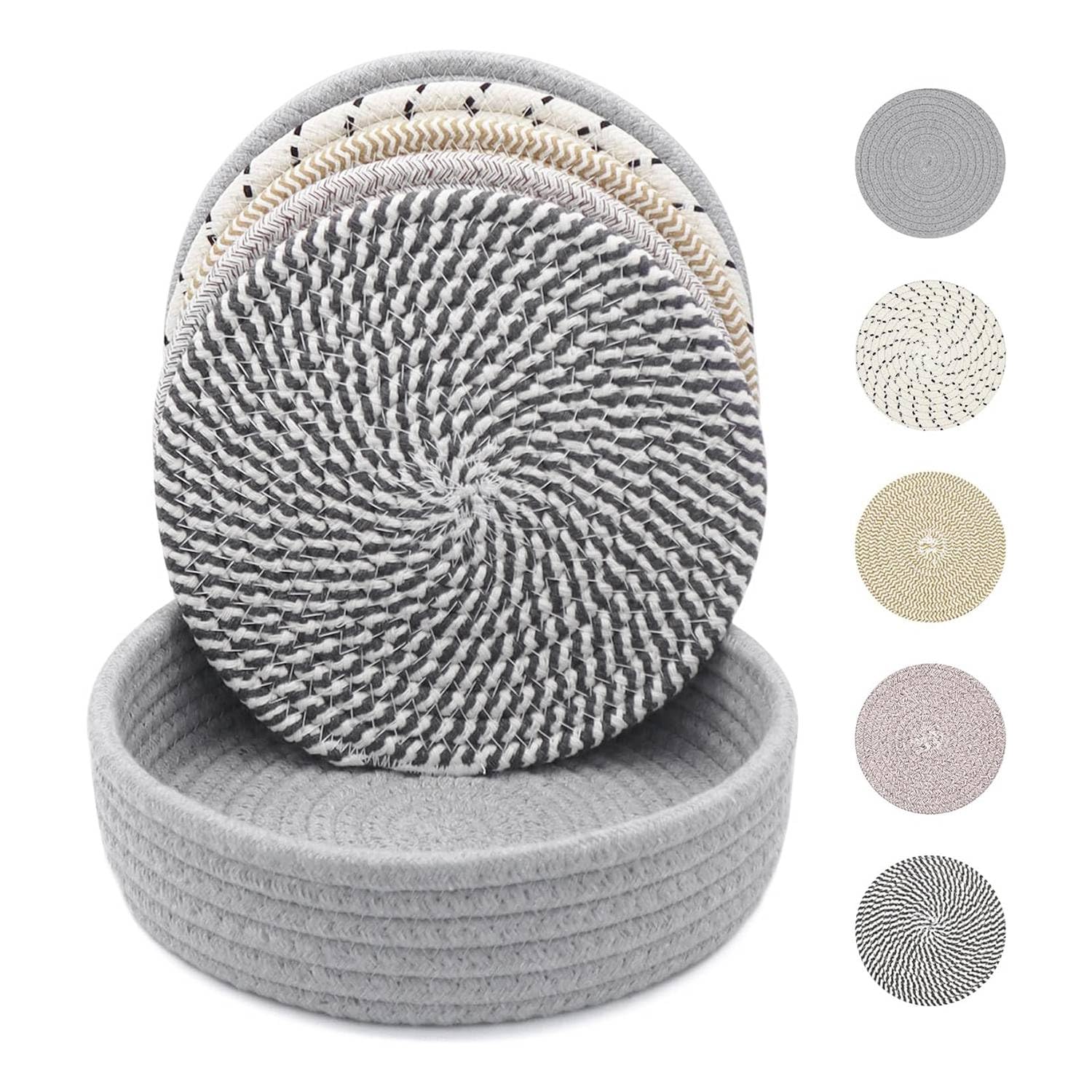 CTRLZS 7 Inch Trivets for Hot Dishes Multifunctional Hot Pads Hot Pots and Pans, for Table B