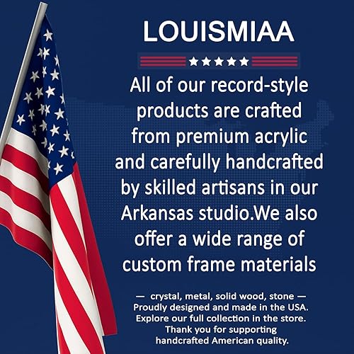 Miniatura 5 de LOUISMIAA Marcos de fotos personalizados, marco de fotos con luz nocturna, marco de fotos personalizado, regalos personalizados para aniversario,