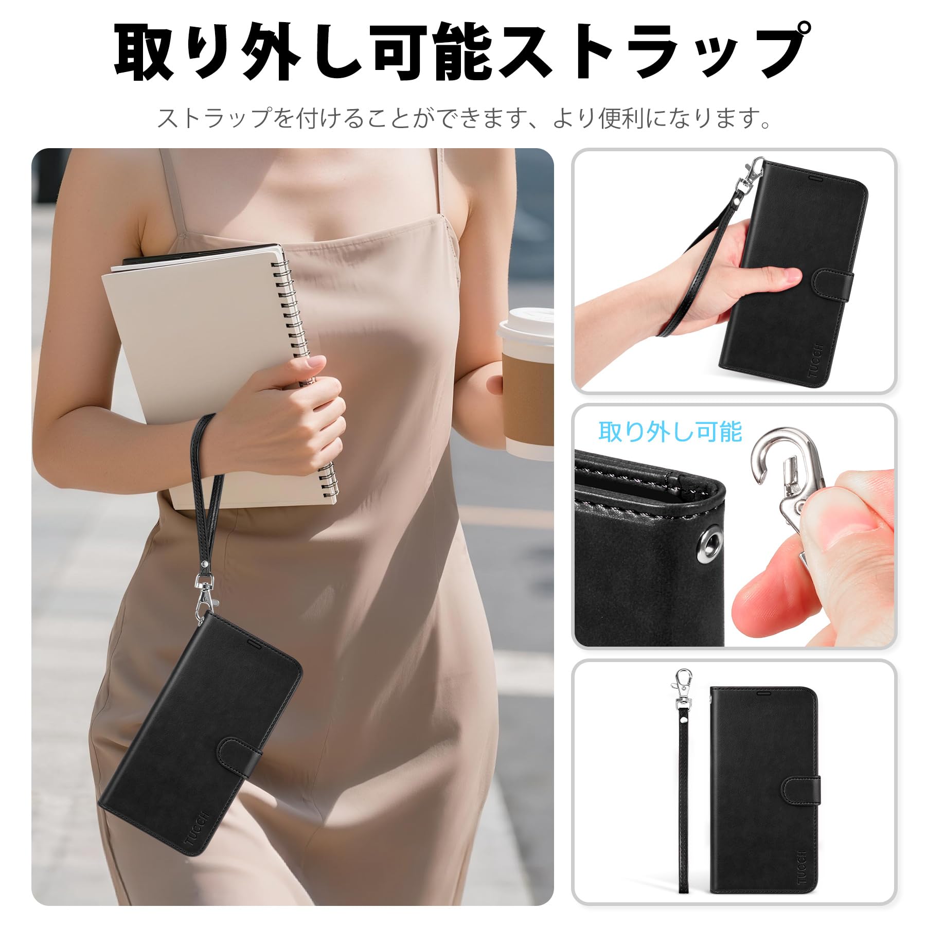 TUCCH iPhone 17 Pro 対応 ケース 手帳型 2 in 1 NA Amazon.co.jp: TUCCH iPhone 17 Pro 対応 ケース 手帳型 2 in 1 分離式