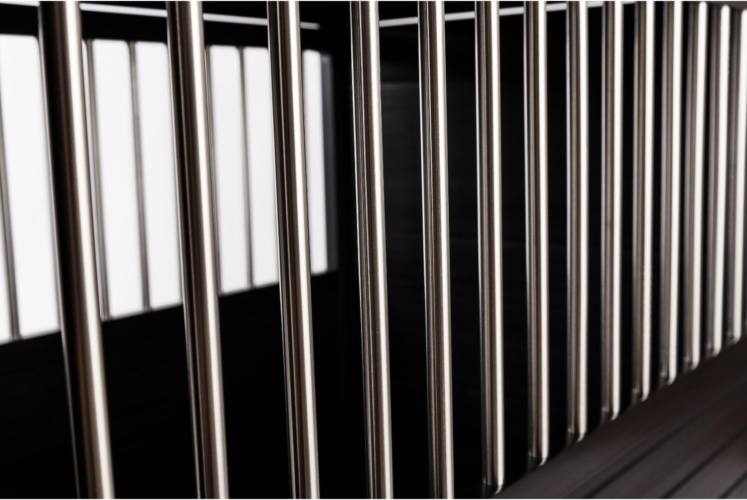 New Age Pet ecoFLEX Pet Crate/End Table, Large, Espresso : Pet Supplies