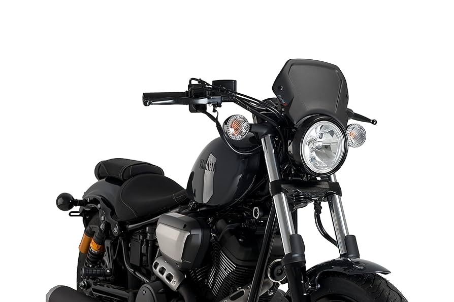 Amazon.com: Puig Front Plate Yamaha Bolt/Bolt/Bolt R-SPEC 14