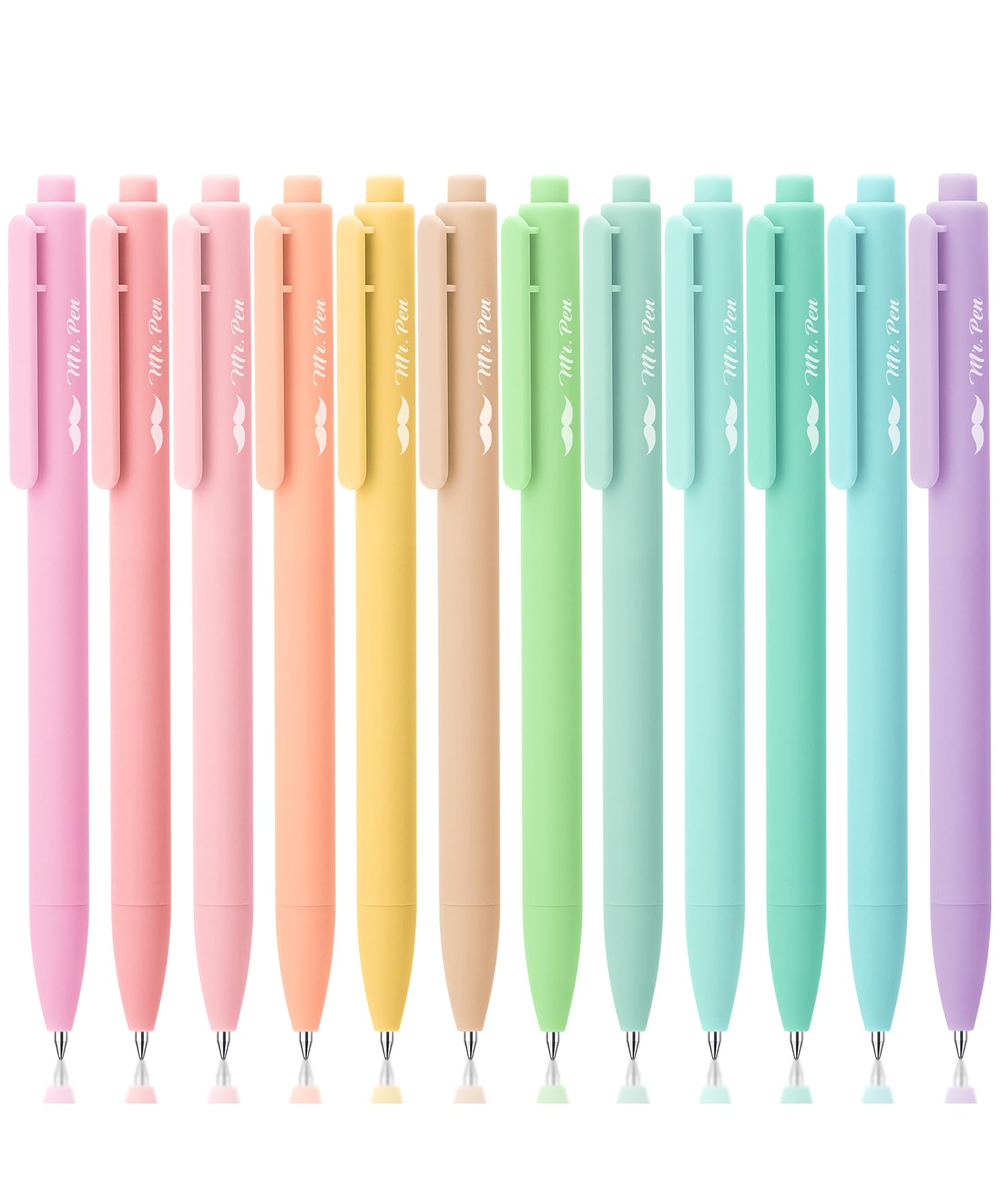 Photo 1 of Mr. Pen- Retractable Gel Pens, 12 Pack, Assorted Color Ink