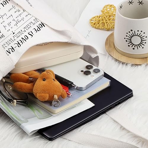 Miniatura 3 de LEVLO Bolsa de lona divertida de Frankie Bergstein para fanáticos de Frankie Bergstein, bolsa de hombro con texto en inglés "Grace