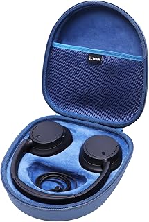 L LTGEM Hard Headphone Case for Sony WH-CH720N Headphone - Carrying Storage Bag (Case Only) (Blue)