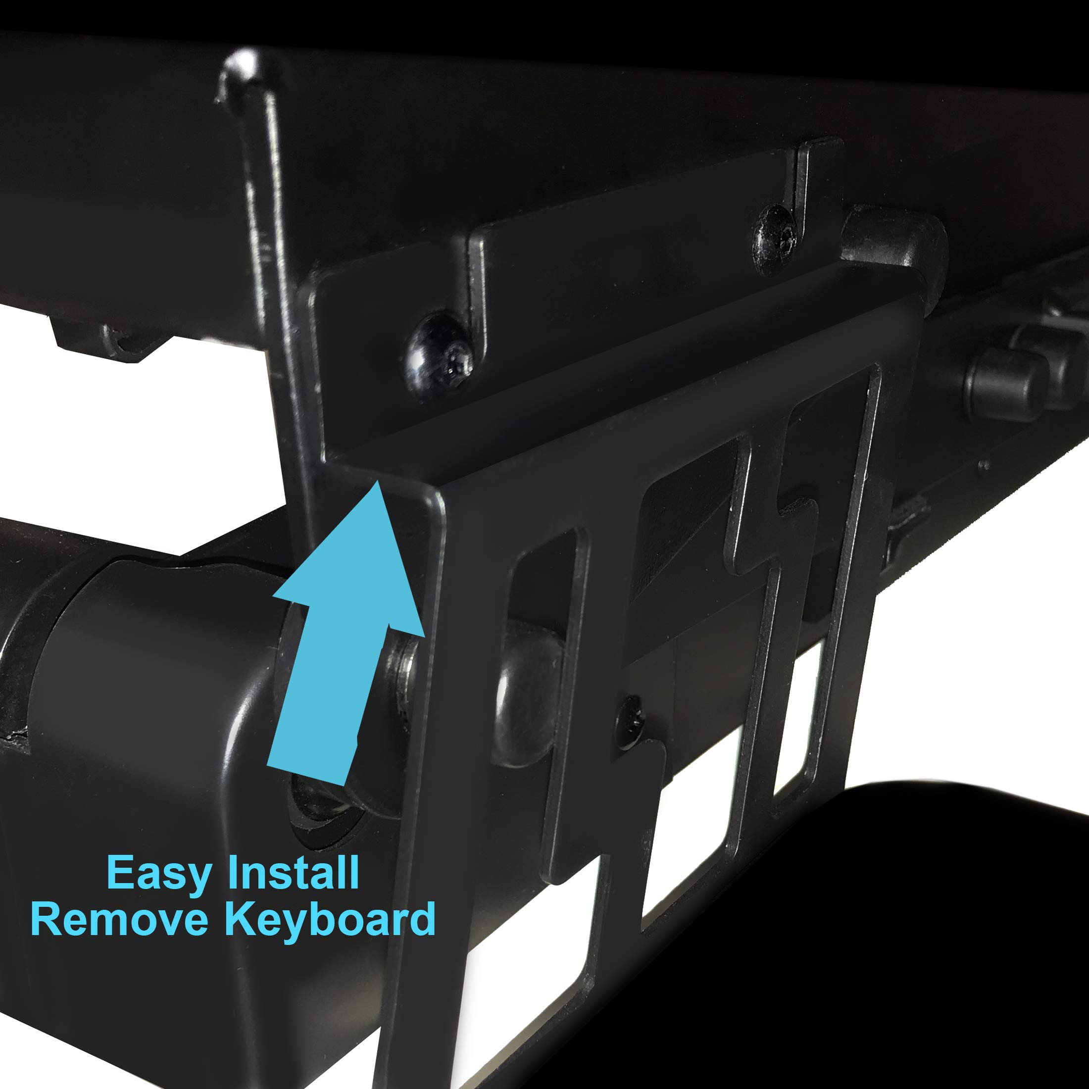 AIRLIFT 36" GasSpring Height Adjustable Standing Desk Converter