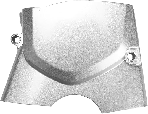 Cubierta de piñón de motor, cubierta de metal plateado para piñón izquierdo del motor, pieza de repuesto para 50 cc, 70 cc, 90 cc, 110 cc, 125 cc, disponible en Yaxa Peru