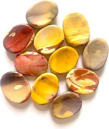 Vista 37 de Hermosa y potente piedra de preocupación de cuarzo transparente con energía positiva, cristal curativo para el pulgar para meditación protectora