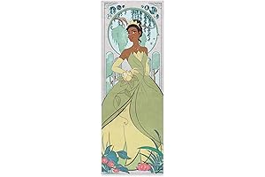 Princess Tiana Art Nouveau Gallery-Wrapped Canvas Wall Decor