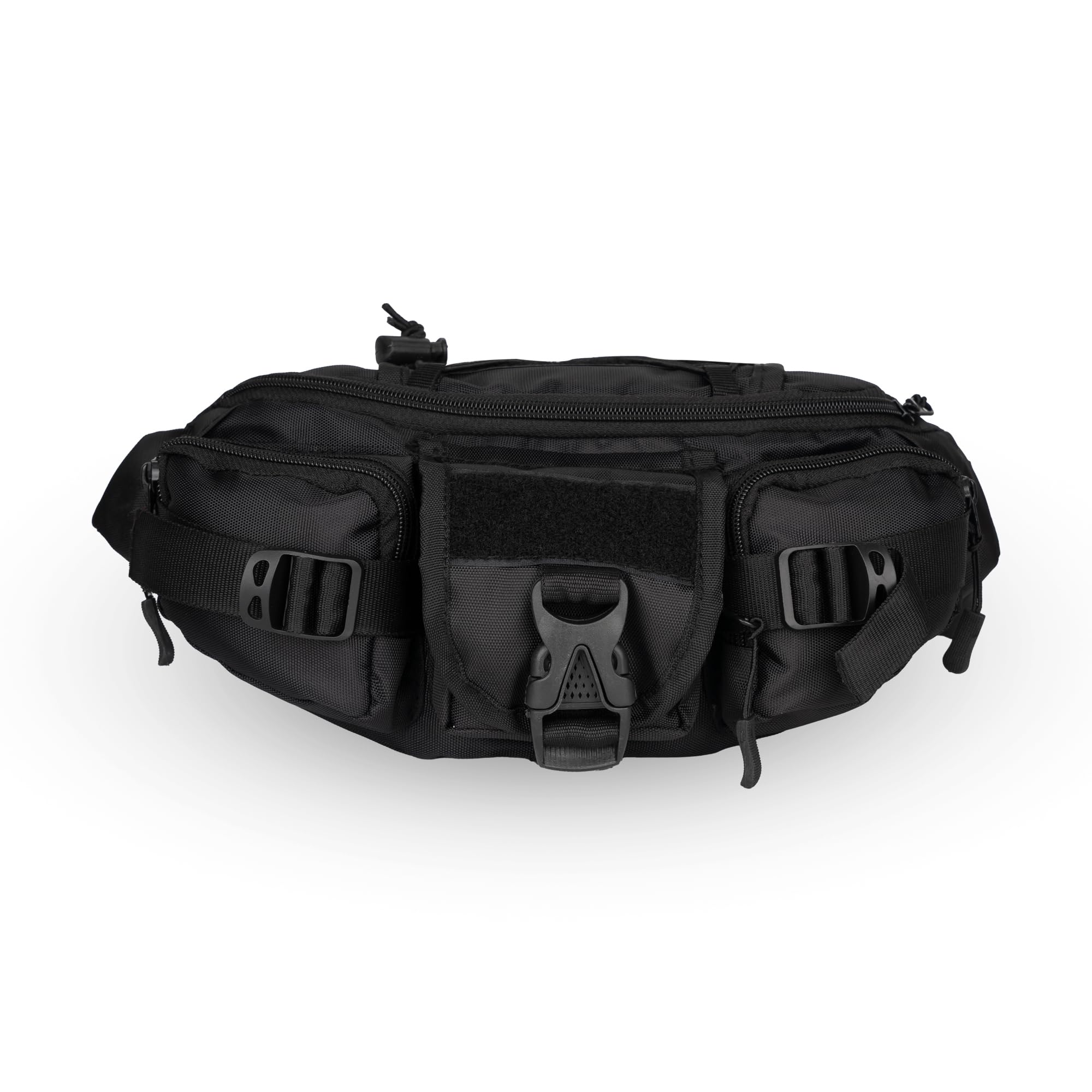 TRAVOOZ Travel Handy Black Waist Bag Pack | Ideal for Hiking, Camping & Outdoor Sports | Unisex Design with Adjustable Strap & Secure Pockets Traveling Adventures-image-40