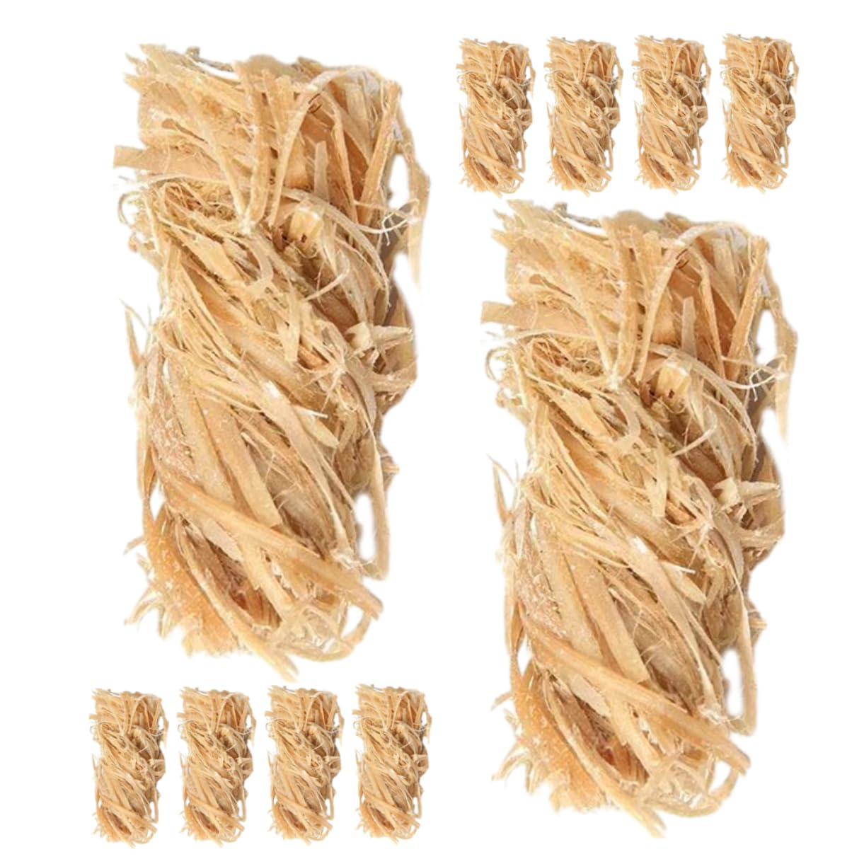 SEWOART Natural Wax Wood Firelighters for Camping Grill Pack Firelighters Windproof Easy Spark Starter