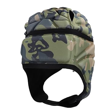 Rugby Headguard, Soft Padded Hat Soccer Headgear Scrum Cap 7v7 Flag Football Headguard for Adult Youth