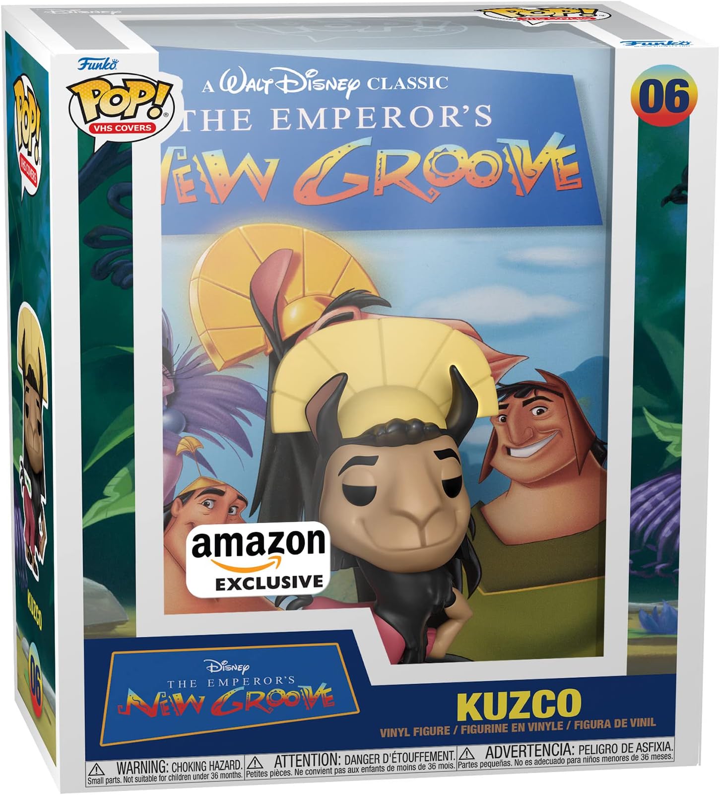 Pop! VHS Cover: Disney - Emperor's New Groove, Amazon Exclusive