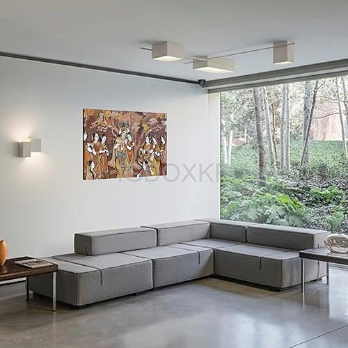 Miniatura 3 de Radha Krishna Dioses hindúes, ópera de arte famosa, mural de arte de Riproduzione, ópera de arte hinduizm, póster de lienzo de Radh para decoración