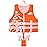 Gogokids Toddler Swim Vest, Kids Floaties - Boys & Girls Buoyancy Jacket for Pool & Beach, Fits 2-8 Years / 22-60 lbs