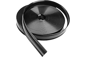 Black Vinyl Trim Molding Screw Cover for Rubber Boat Enhance