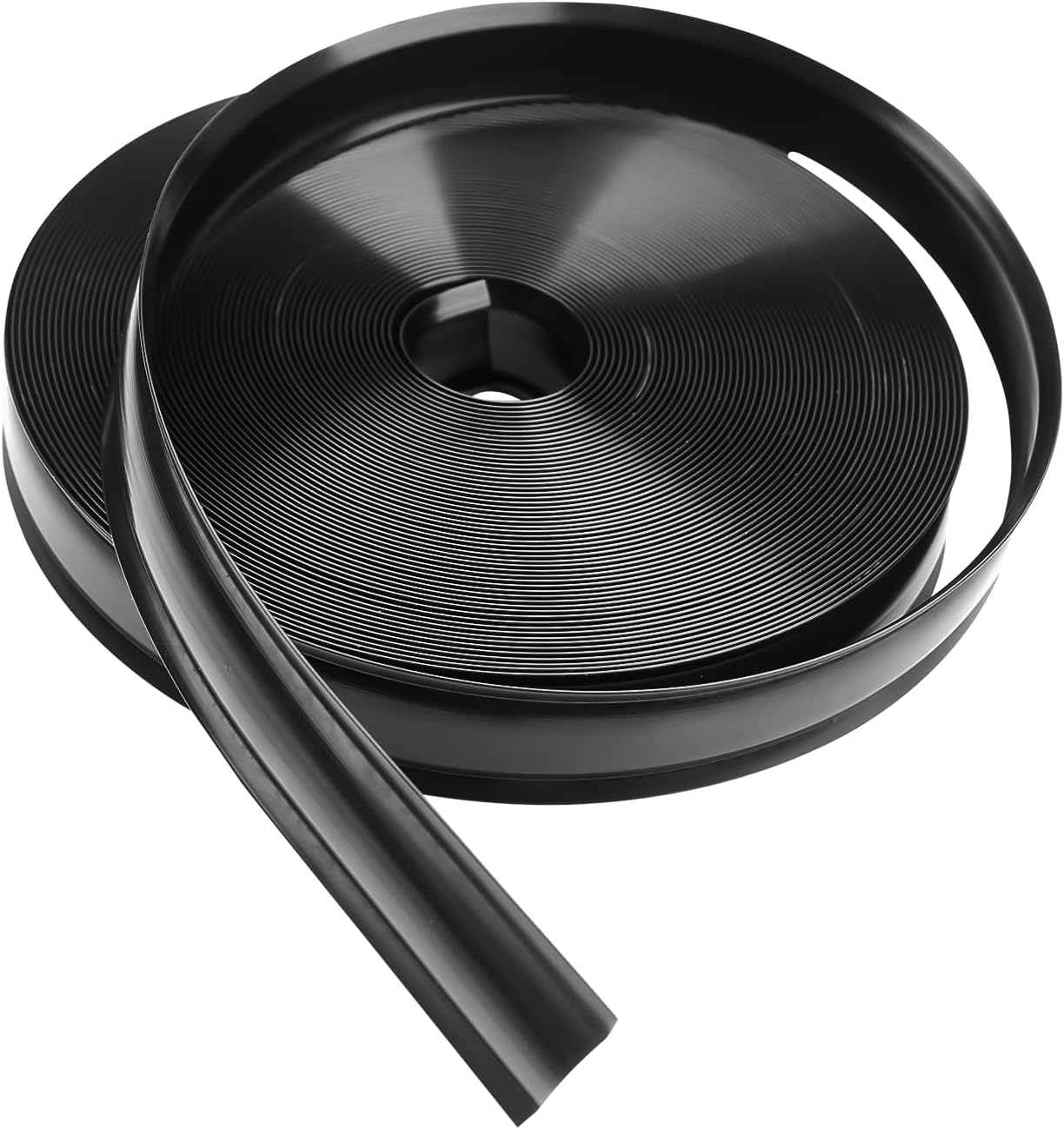 1" Black Vinyl Trim Molding Screw Cover RV Boat Camper Travel Trailer (75 ft)