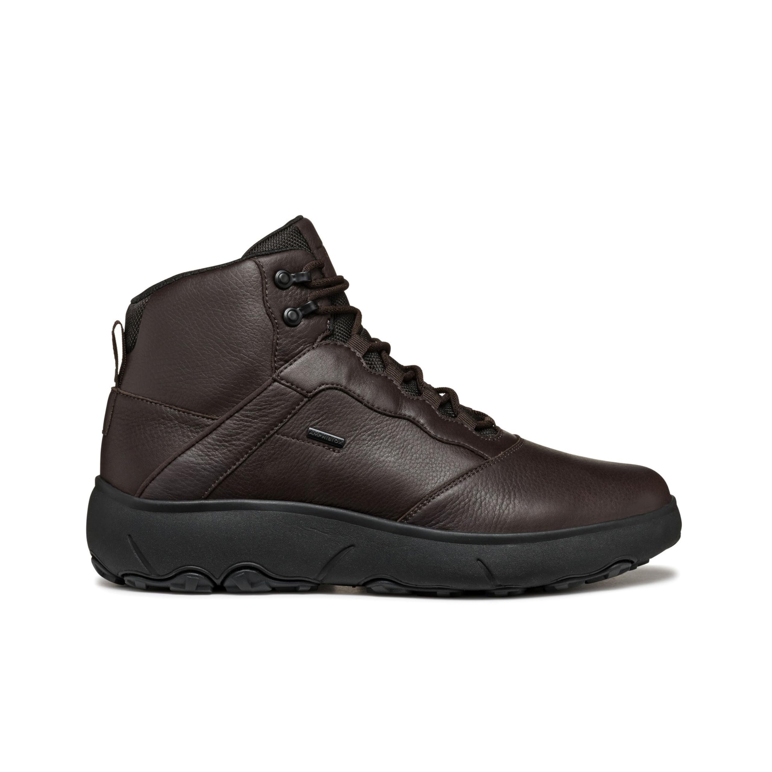 Geox Men's U Nebula + Grip B Ab Ankle Boot, coffee, 7 UK