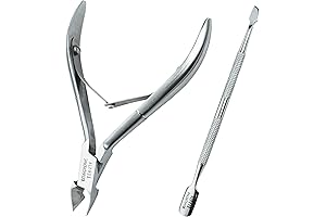 Professional Cuticle Cutter and Pusher Trimmer Manicure and Pedicure Tools