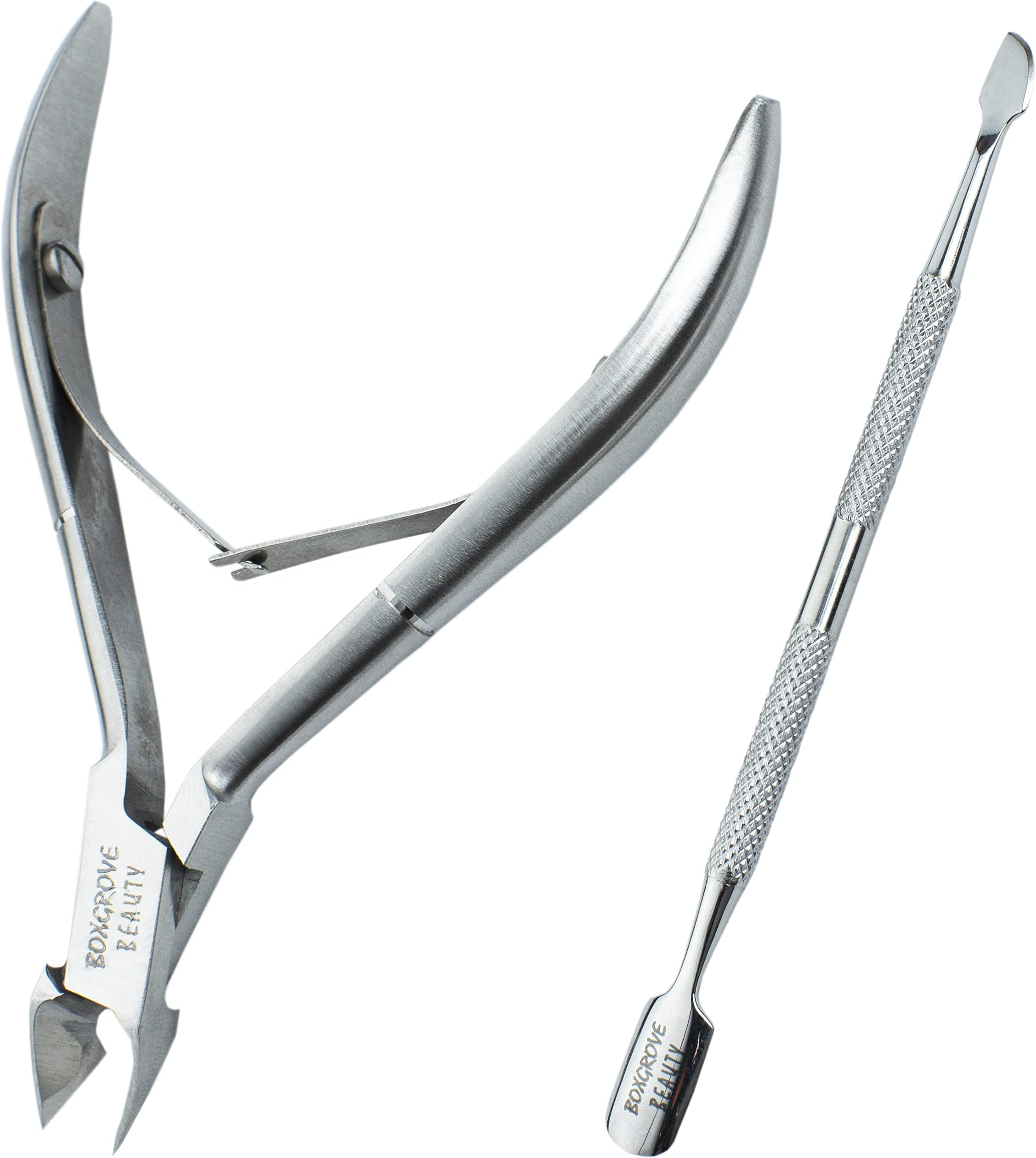 Professional Cuticle Cutter Trimmer Manicure Tools with Double Spring - Perfect Nail Care Tool for Manicure & Pedicure Beauty at Home/Spa/Saloon