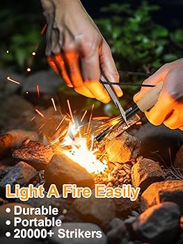 Amazon.com : Fire Starter Survival Tool, Fire Starter Kit Includes