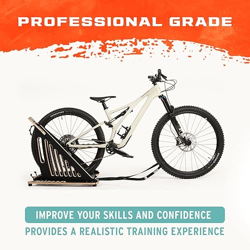 Miniatura 4 de Ninja - Máquina manual de MTB, herramienta de entrenamiento de bicicleta definitiva para niños y adultos, entrenador manual, ideal para BMX y MTB