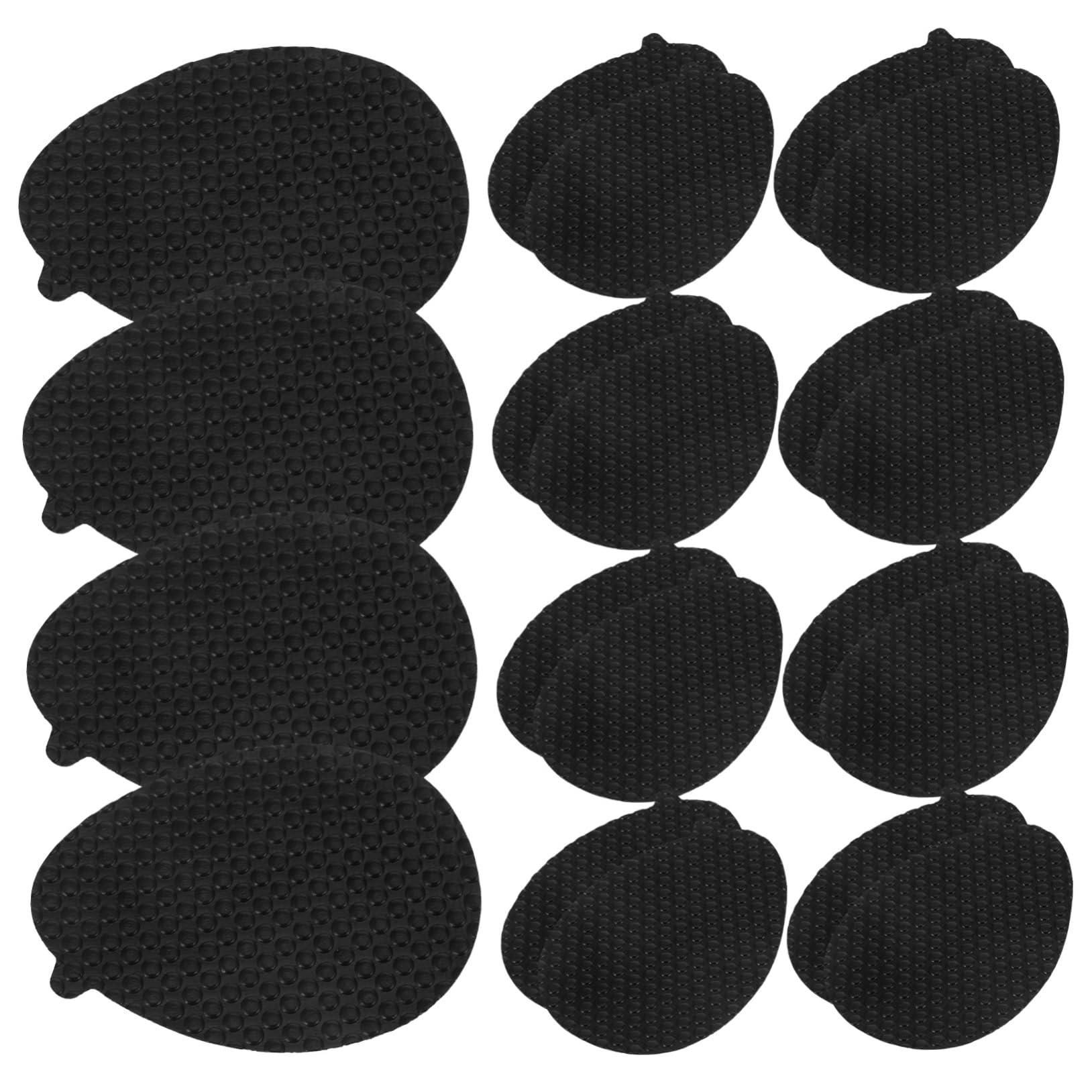 MAGICLULU 50 Paar Anti Rutsch Sohlenaufkleber Schuh Anti Rutsch Pads High Heel Schutz Schuhpolster Schuheinlage High Heel Schuhe Sohlenpolster Geräuschreduzierung Sohlenkissen