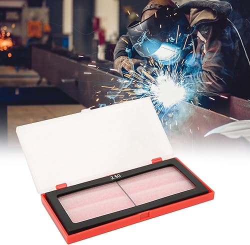 Miniatura 3 de Fafeicy Lente de lupa de vidrio de soldadura Accesorios de soldadura para proteger a los operadores (dioptría 1.01.52.02.53.0)