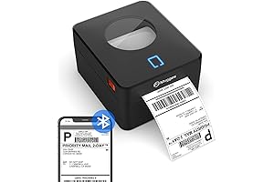 Bluetooth Thermal Shipping Label Printer