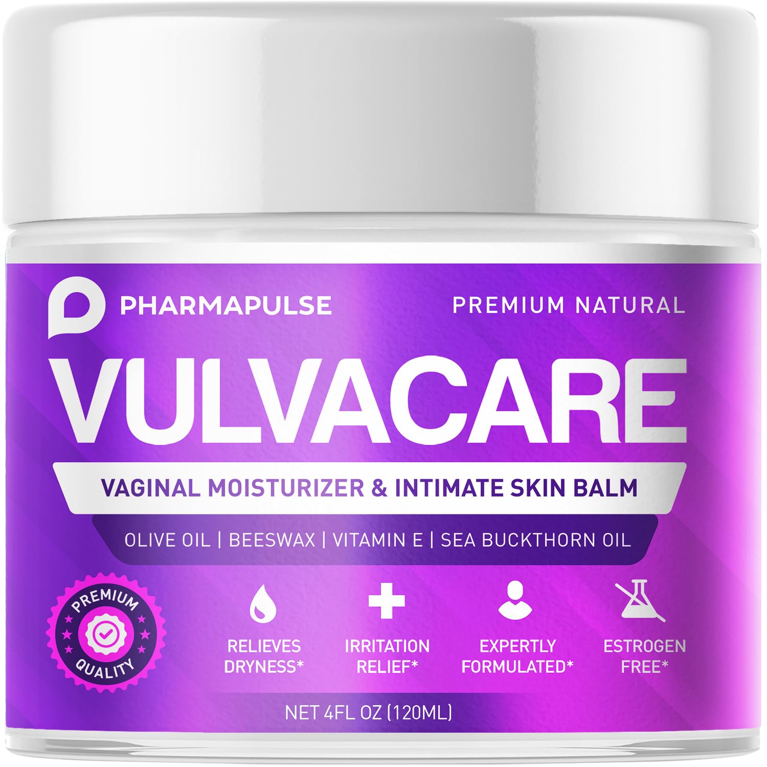 Amazon.com: Pharmapulse Organic Vaginal Moisturizer, Vulva Balm