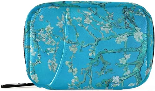 Vista 12 de Pastillero de viaje semanal pequeño para el 4 de julio, diseño de rosas rojas y colibríes, pastillero de 7 días, organizador de botellas de píldoras