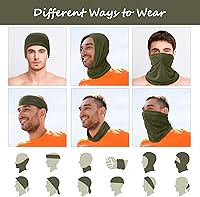 Vista 4 de Geyoga 6 piezas de protección UV para el verano, polaina de cuello refrescante, ropa para la cara, polaina para cuello, bufanda, protector solar