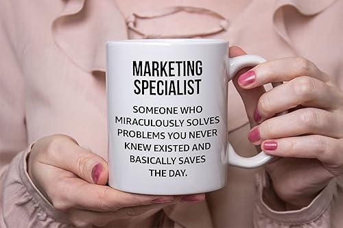 Miniatura 2 de Funny Definition Mug, Marketing Specialist Coffee Mug, Advertisement Mug, Great Marketing Coffee Gift for Men and Women Student Graduation or