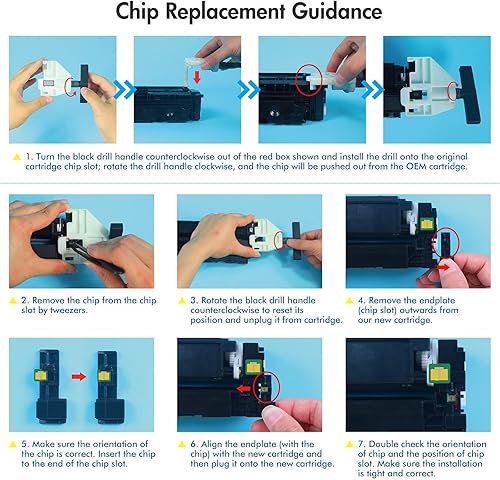 Miniatura 5 de TRUE IMAGE Cartucho de tóner compatible 414A para HP 414A 414X W2020A para HP Color Laserjet Pro MFP M479fdw M479fdn M454dw M454dn M454dn M454 M479