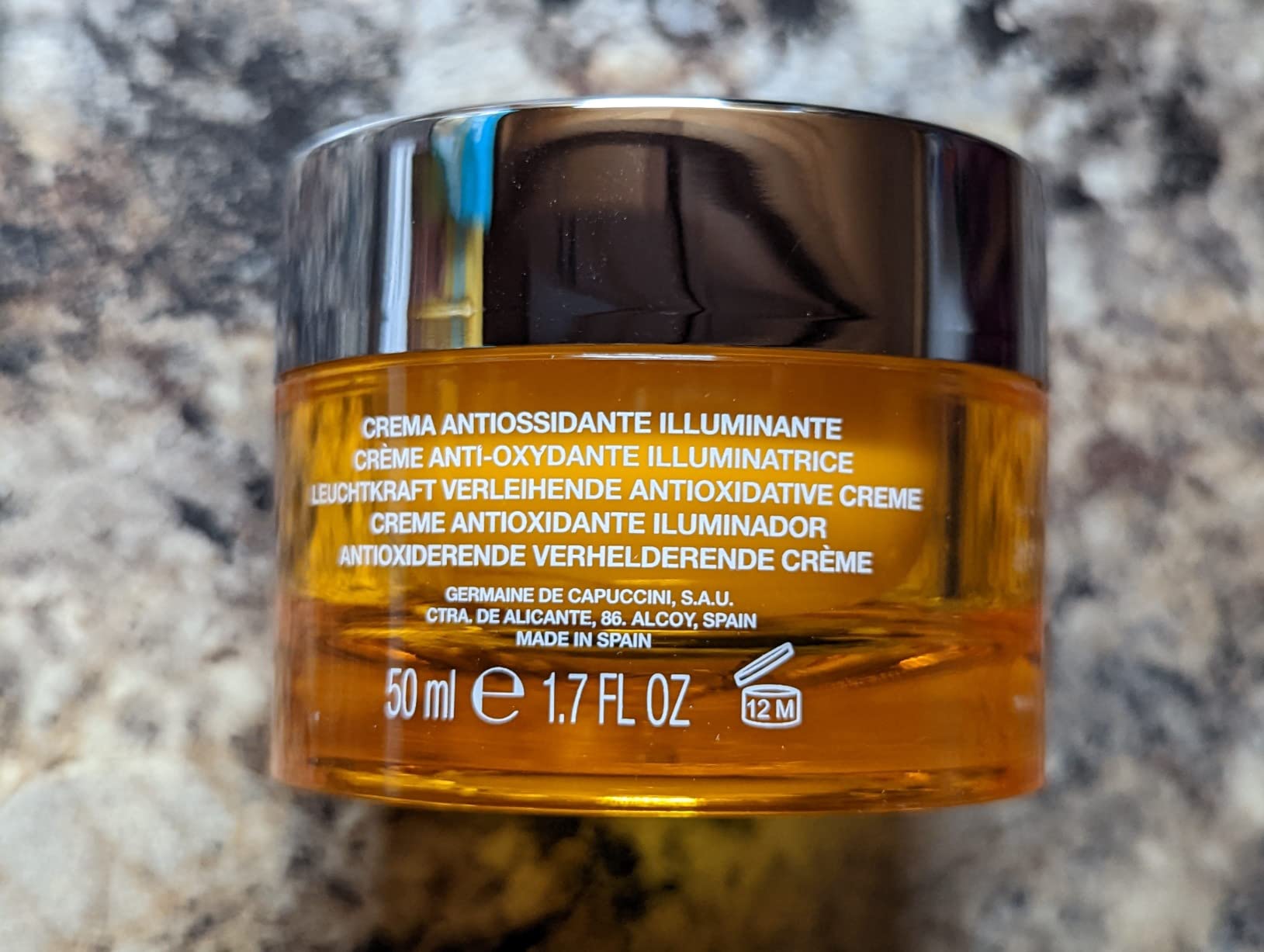 Germaine de Capuccini Timexpert Radiance C+ | Vitamin C Face Cream | Illuminating Antioxidant Cream | Anti-Aging Moisturizer for Wrinkles and Boosting Glow | 1.7 Fl Oz