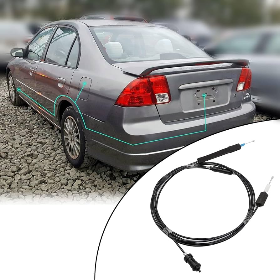 Amazon.com: FZJDSD 74880-S5A-305 Trunk Fuel Lid Latch Lock