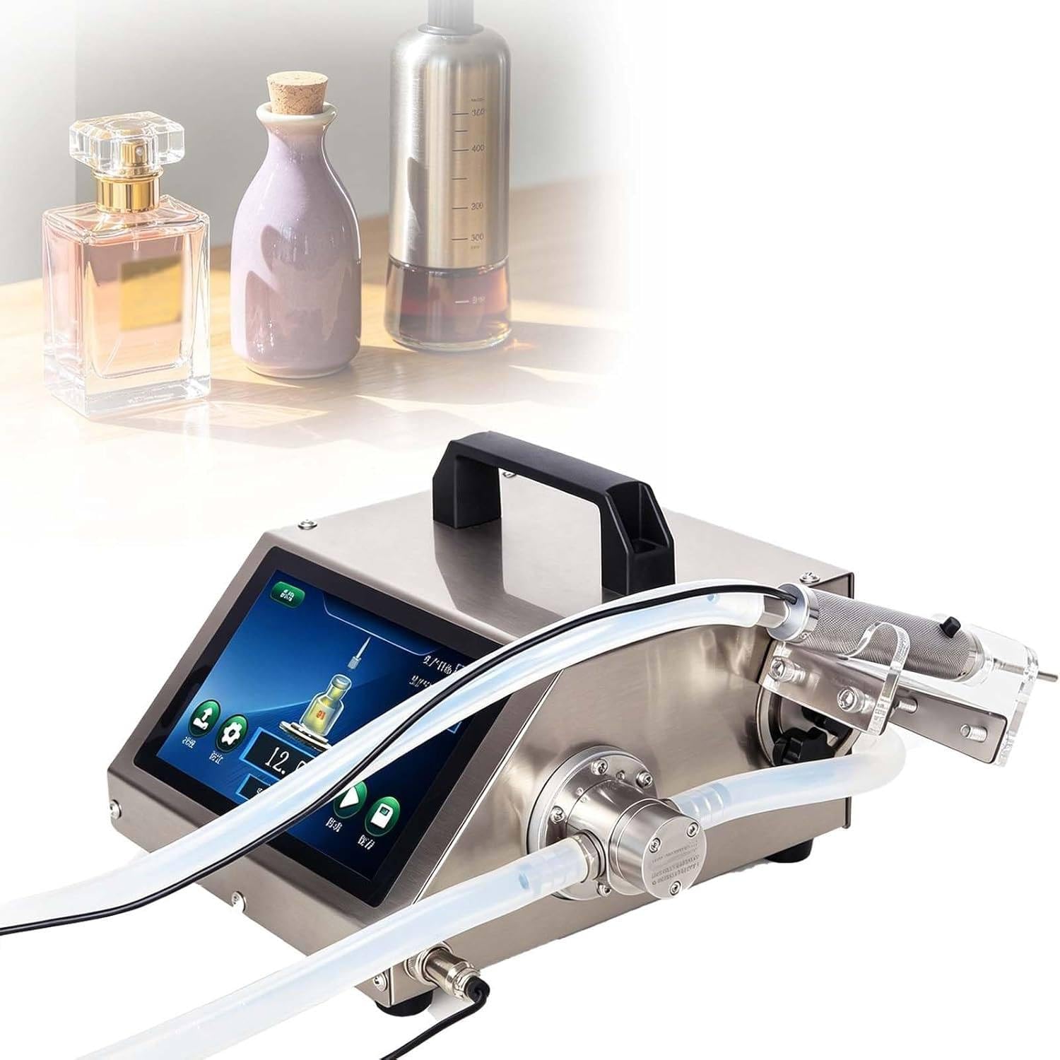 Remplisseuse de petits flacons automatique HD1370 pour huiles essentielles et liquides