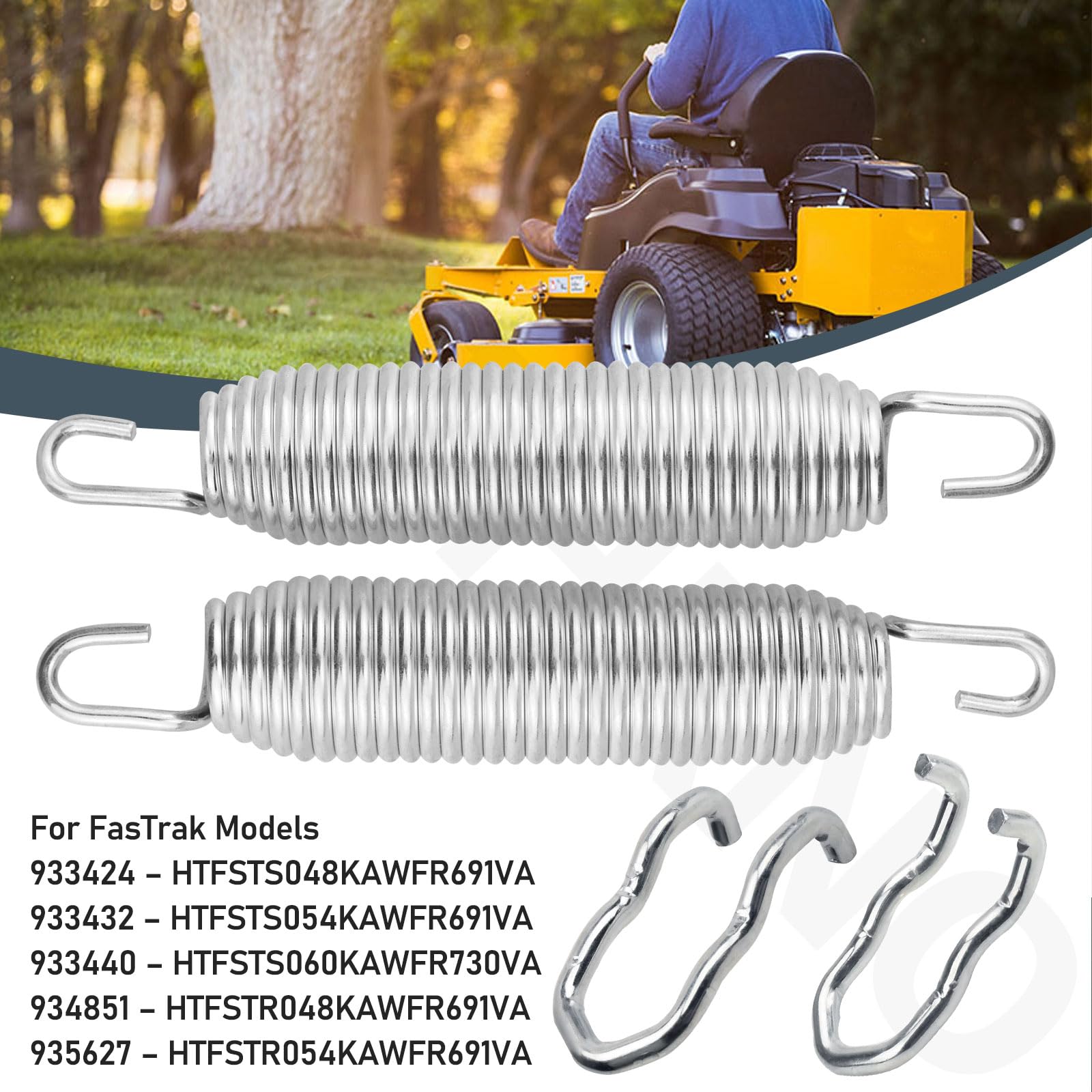 Spannfeder 607616 Für Hustler Rasenmäher | Passt Für Dash, Raptor, Fastrak Serie | 17,5 Cm Deck-Feder