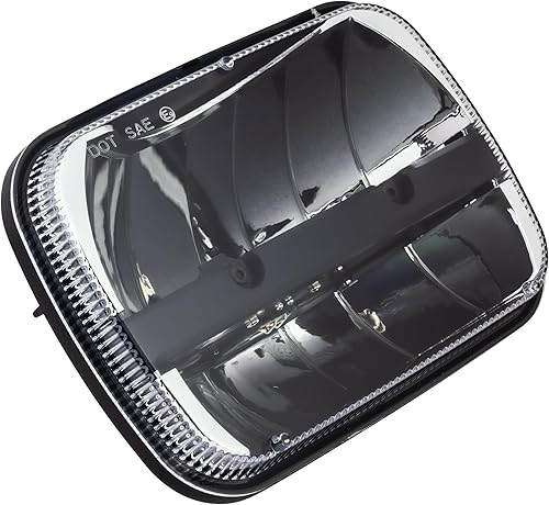 Miniatura 3 de Eagle Lights E27450C - Juego de 2 faros reflectores LED complejos (5 x 7), 27450C, 2 luces, incluye arneses 96630 H4 - H13