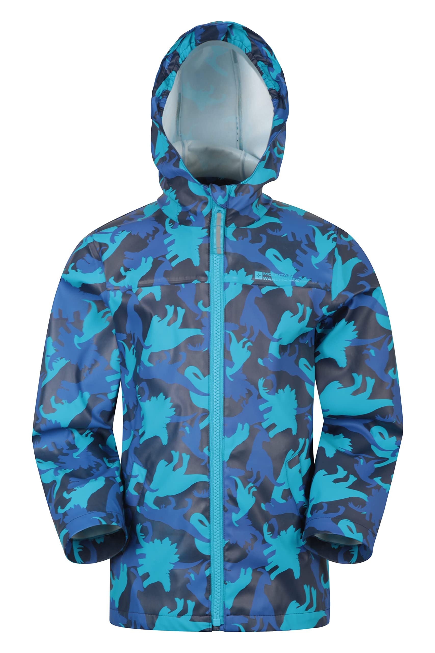 Mountain Warehouse Ensemble Veste et Pantalon imperméables pour Enfants - Respirant, Bretelles élastiquées, détails réfléchissants - Printemps été