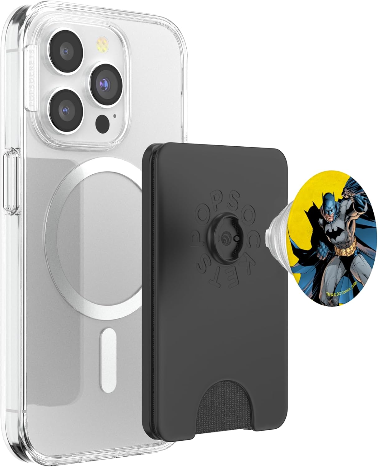 Batman Character PopSockets PopWallet for MagSafe