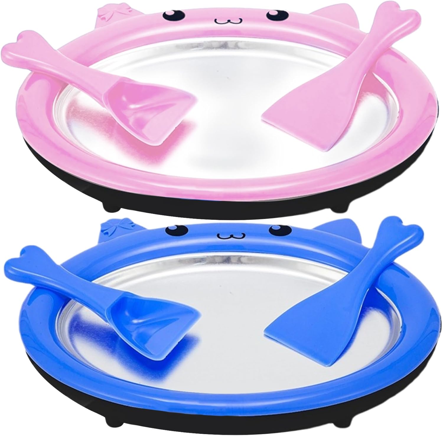 Rolled Ice Cream Maker DIY Rolled Ice Cream Machine Homemade Ice Cream Roll Maker Frozen Yogurt Maker Instant Cold Plate for Making Soft Serve Slushies Sorbet ＆ Gelatod 1, Style 1