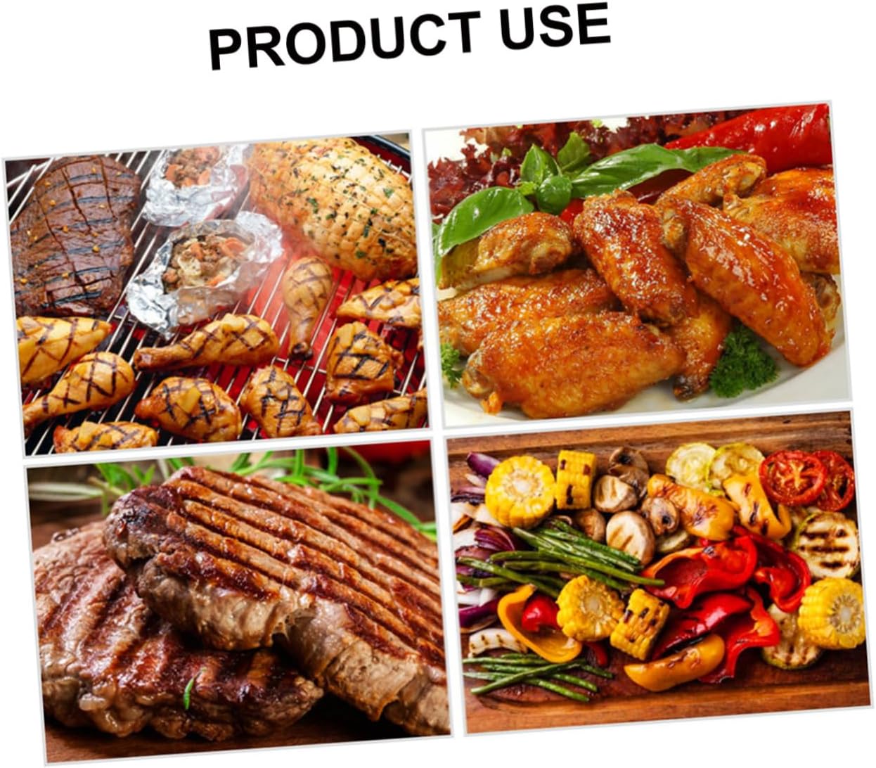 Stainless Steel Barbecue Plate Non Stick Outdoor Grill Pan with Even Heat Distribution for Portable Burners and Practical Meat Grilling