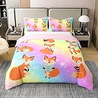 Vista 11 de Funda de edredón 100% algodón con vaca de las tierras altas floral, juego de ropa de cama de ganado toro tamaño completo, funda de edredón