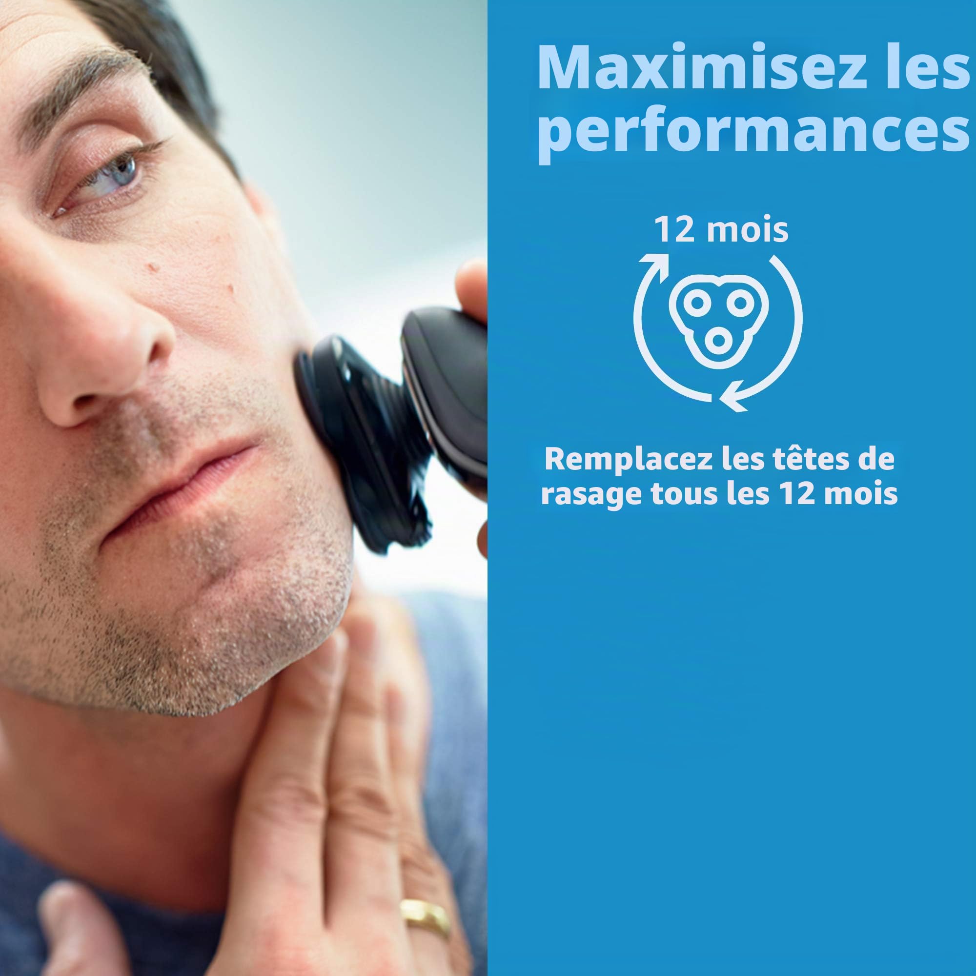 Philips Shaver Series 5000 SH50/52 Accessoire de Rasage – Accessoire pour Machine de Barbe