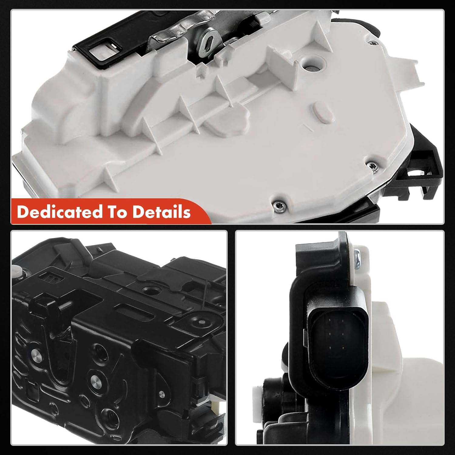 A-Premium Rear Left Driver Side Door Lock Actuator Compatible with Volkswagen Tiguan 2009-2014, CC 2009-2015, Amarok 2011-2012 & Audi A1 2011-2014 & Seat Ibiza 2009-2012