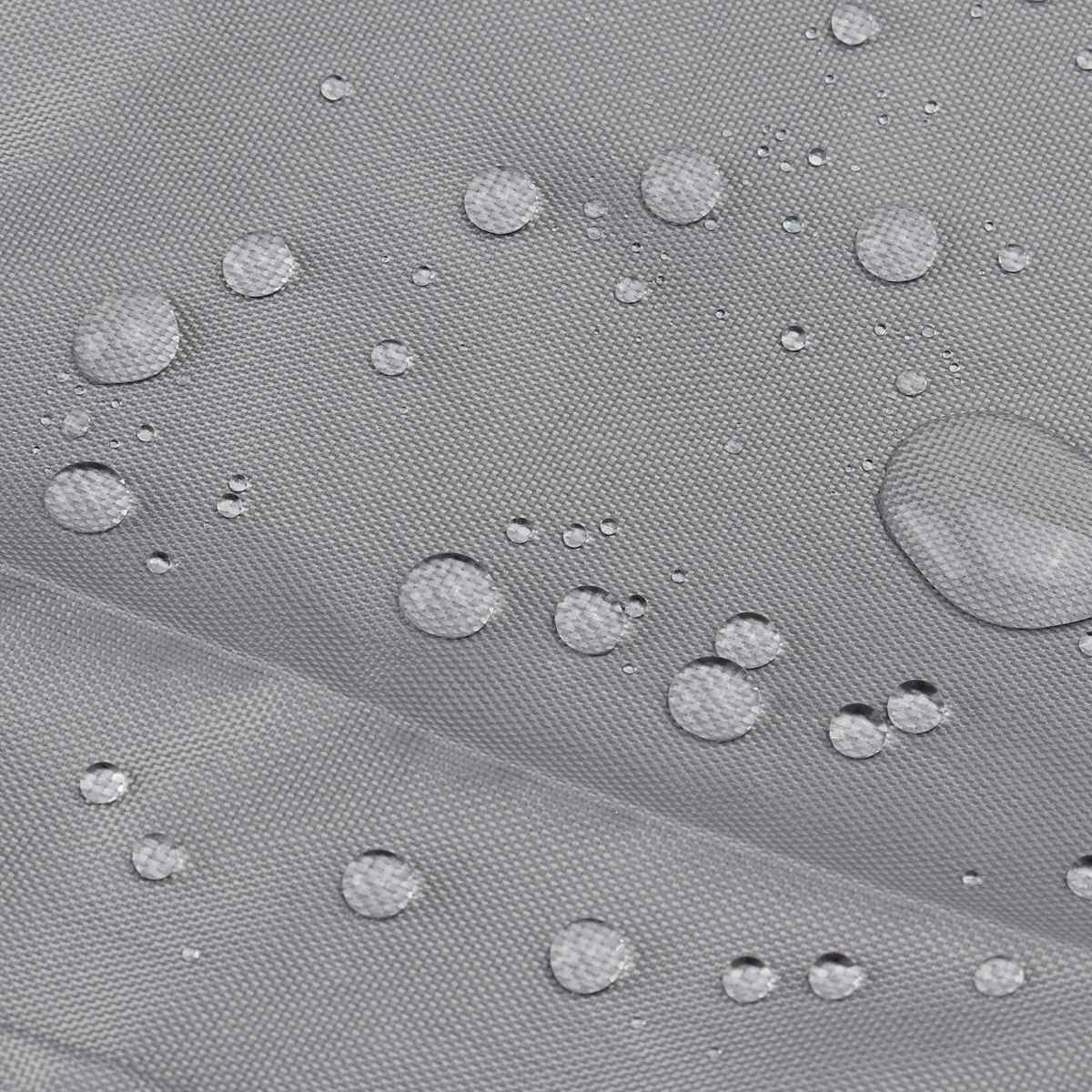 EALLEN Bootsplane,Bootspersenning 210D Heavy Duty Grey Open Boat Persenning Trailerable Fishing Ski Runabout wasserdichte Anti-UV V-Hull Marine Canvas Cover 3.5-4.5M(430x205cm)