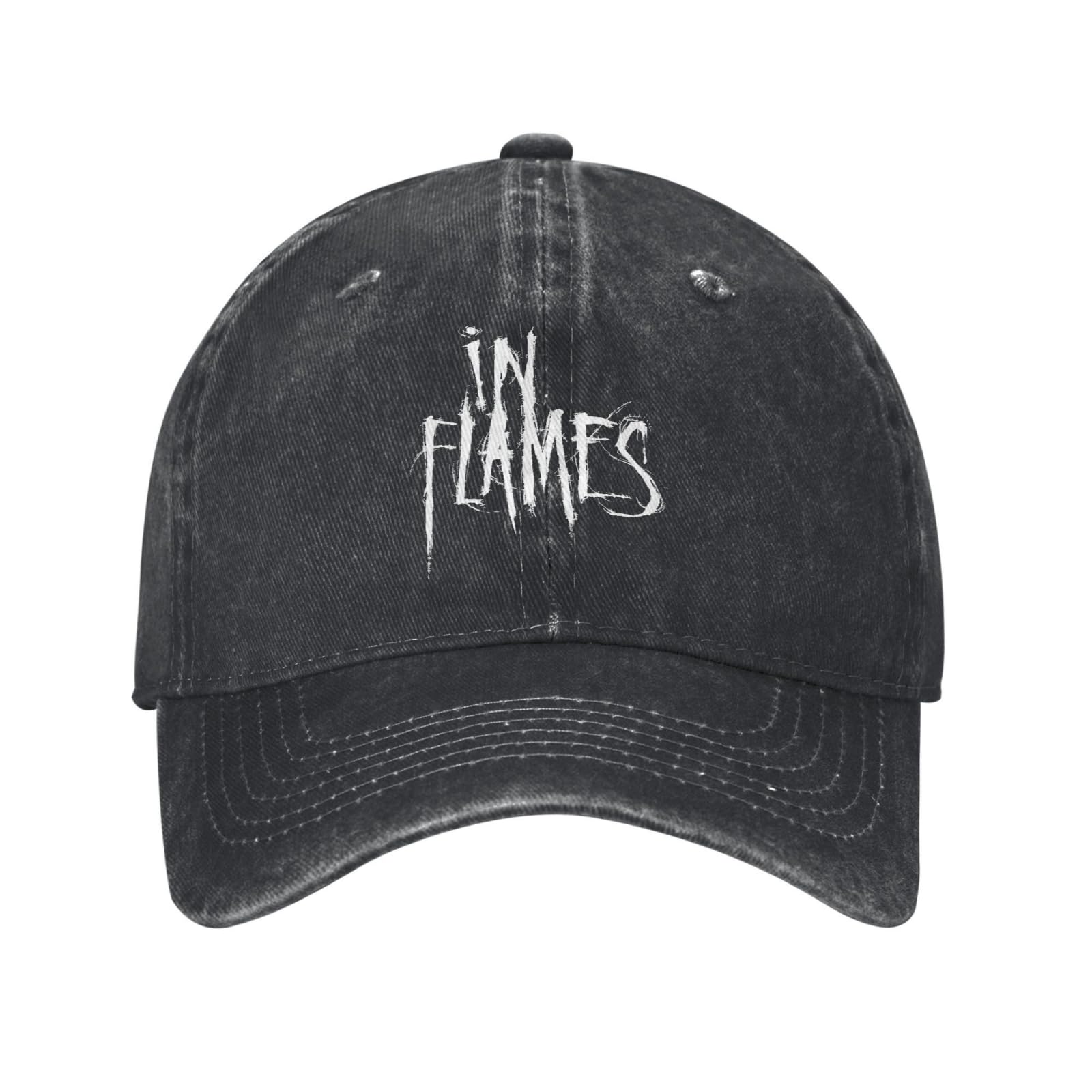 Cappello da Baseball Unisex in Fiamme Rock Metal Band Berretti Abiti Moda Snapback Cappello Regolabile Regali