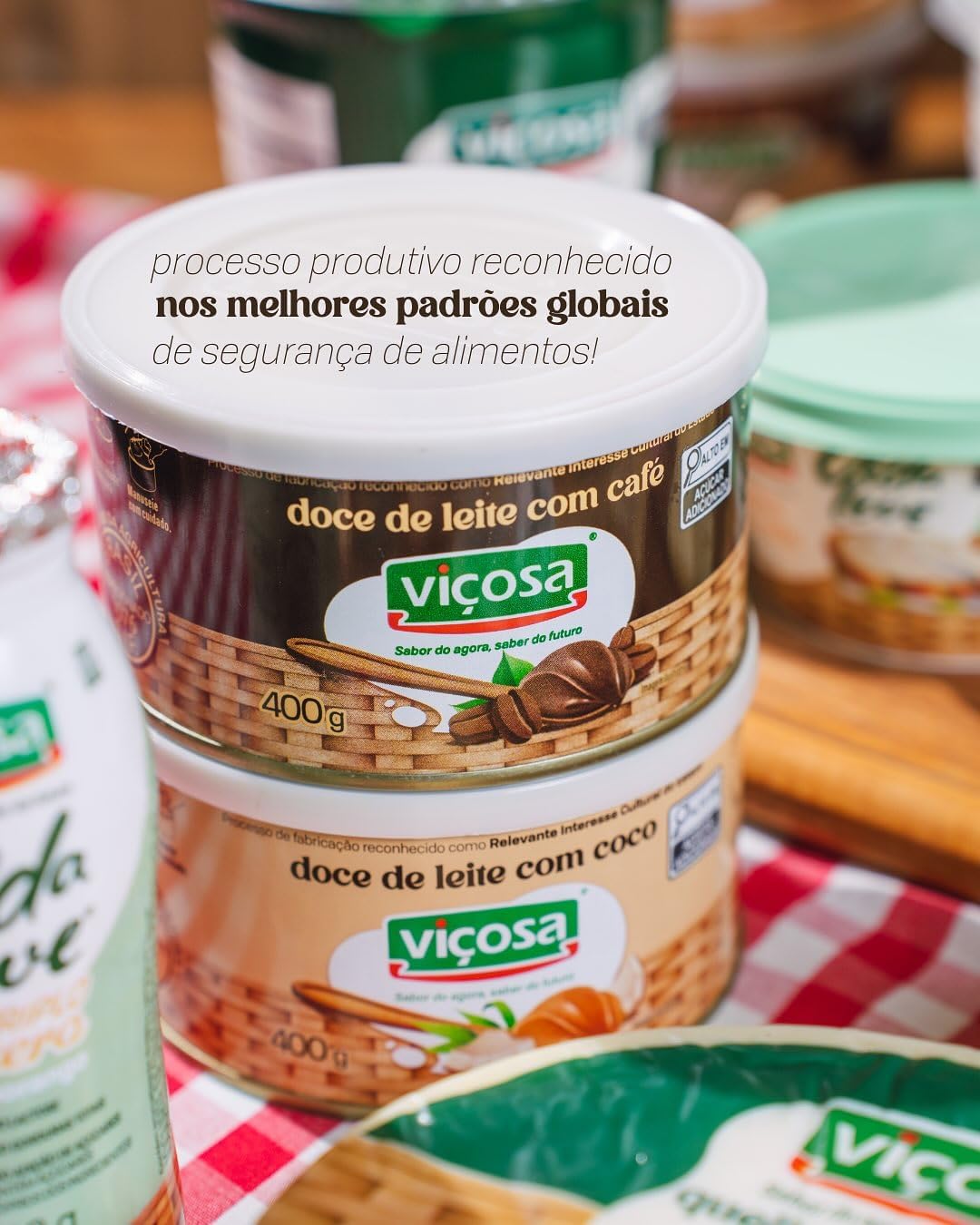 Doce De Leite Viçosa Puro 800G
