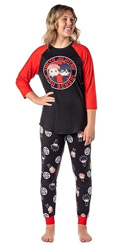 Jujutsu Kaisen Women's Pajamas Tokyo Jujutsu High School Yuji Itadori